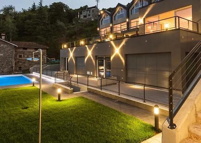 Baia Blu - Luxury With Pool דירה Cremia